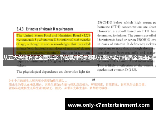 从五大关键方法全面科学评估澳洲杯参赛队伍整体实力格局全貌走向 从五大关键方法全面科学评估澳洲杯参赛队伍整体实力格局全貌走向